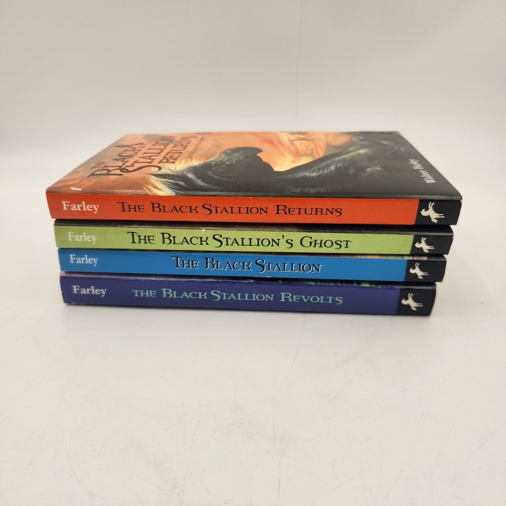 The Black Stallion Adventures 4 Book Box Set Walter Farley Random House PB